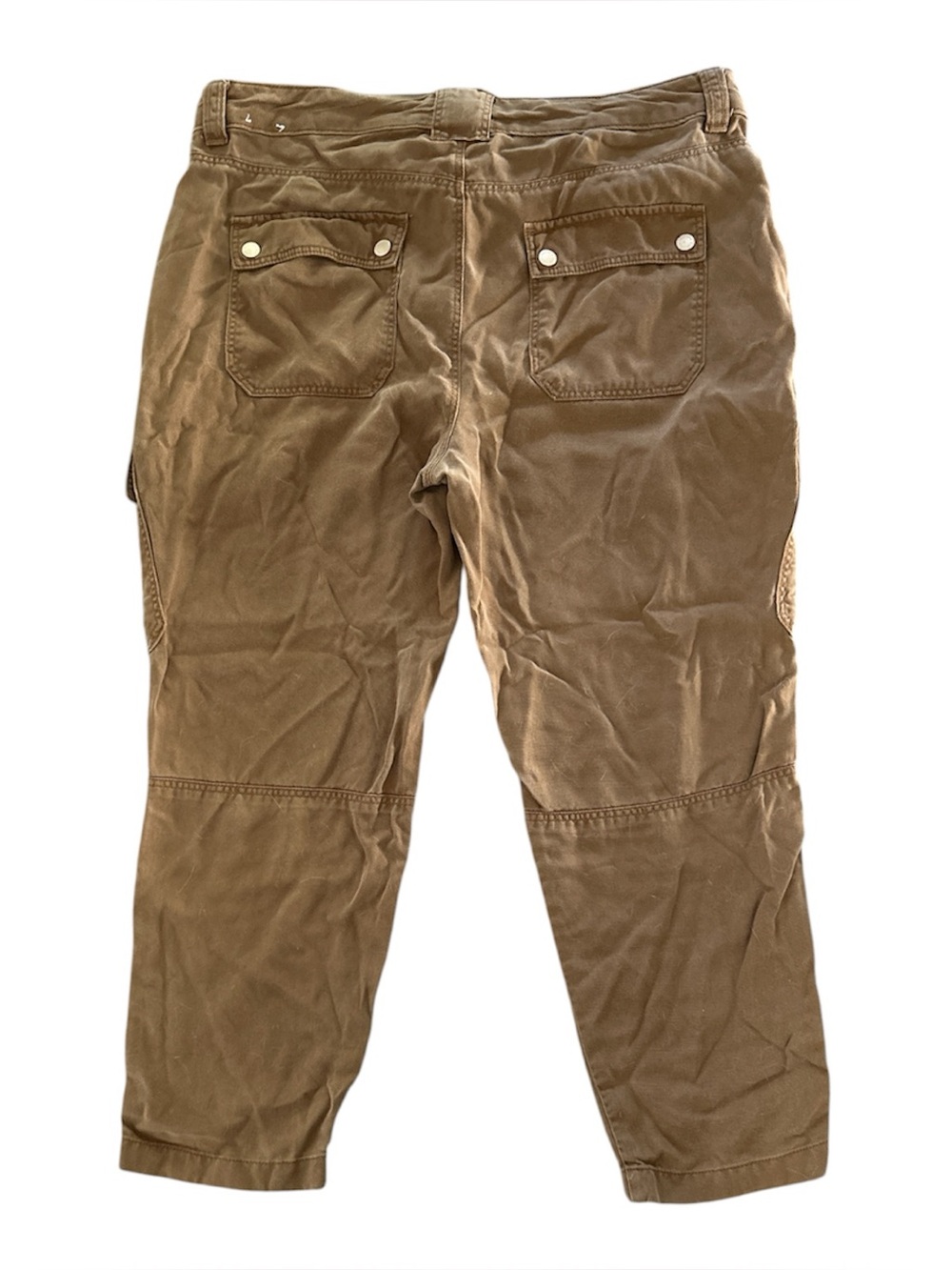 White House Black Market straight ankle Pret cargo pants sz 14 - Picture 3 of 5